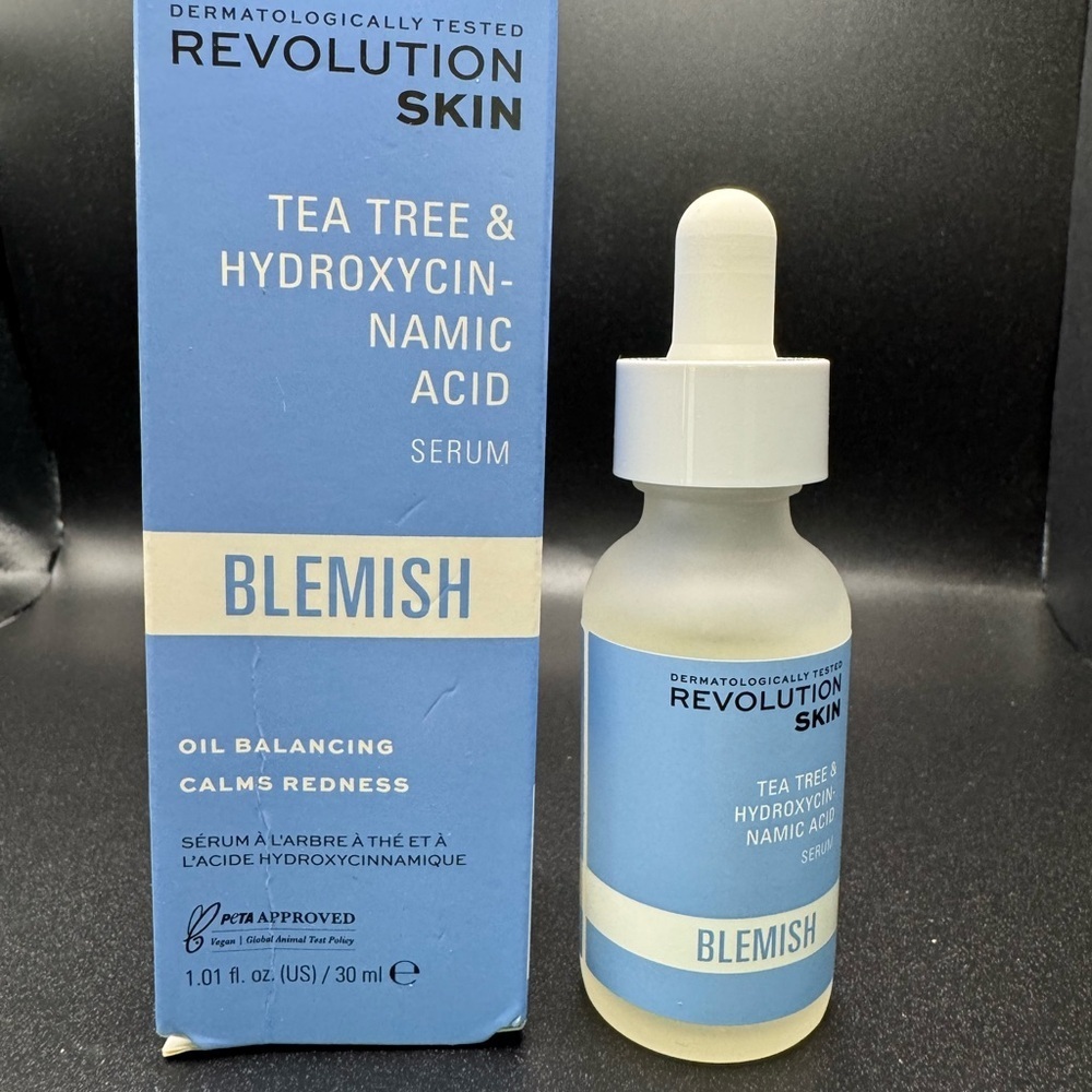 Revolution Tea Tree & Hydroxycinnamic Acid Serum - 1.01 fl oz- new in box